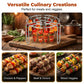 ✨Soporte de brochetas de acero inoxidable para freidora de aire🍢