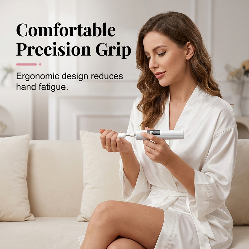2026 GRAN OFERTA😎¡Más de 50 MIL UNIDADES VENDIDAS!💕Lijadora Eléctrica Profesional para Uñas – Alisa uñas gruesas, pantalla con 99 velocidades. Varios cabezales para dar forma y pulir. ¡Salón de manicura en casa!