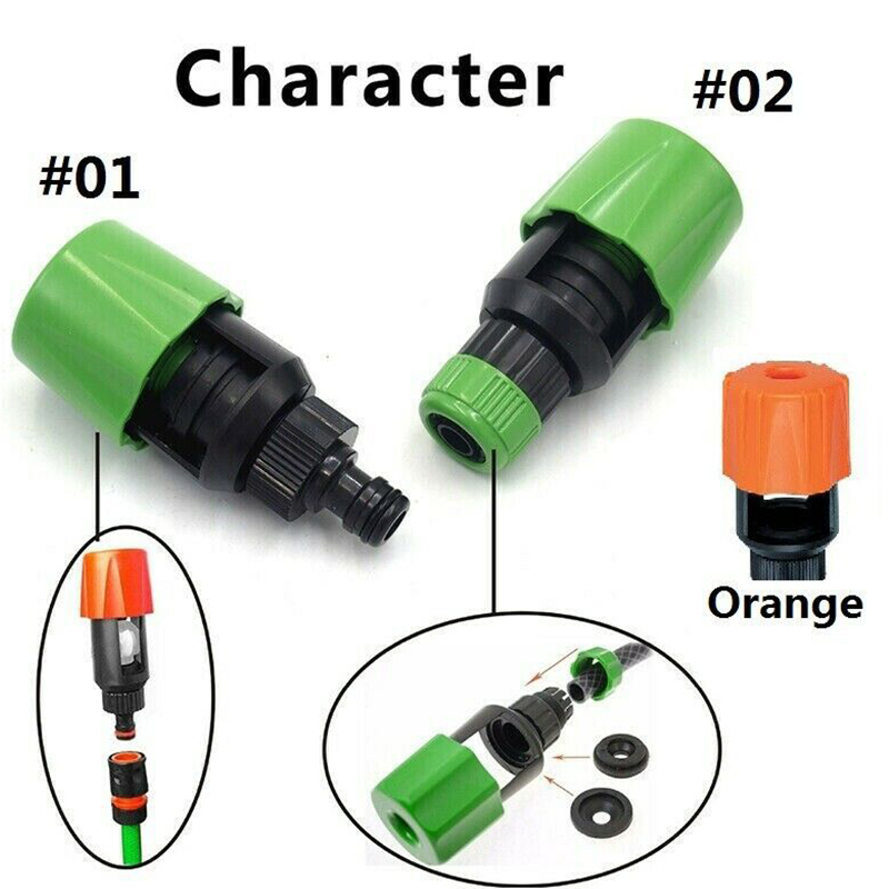 Adaptador universal para grifo de cocina, compatible con manguera de jardín, montaje sin herramientas para interior y exterior