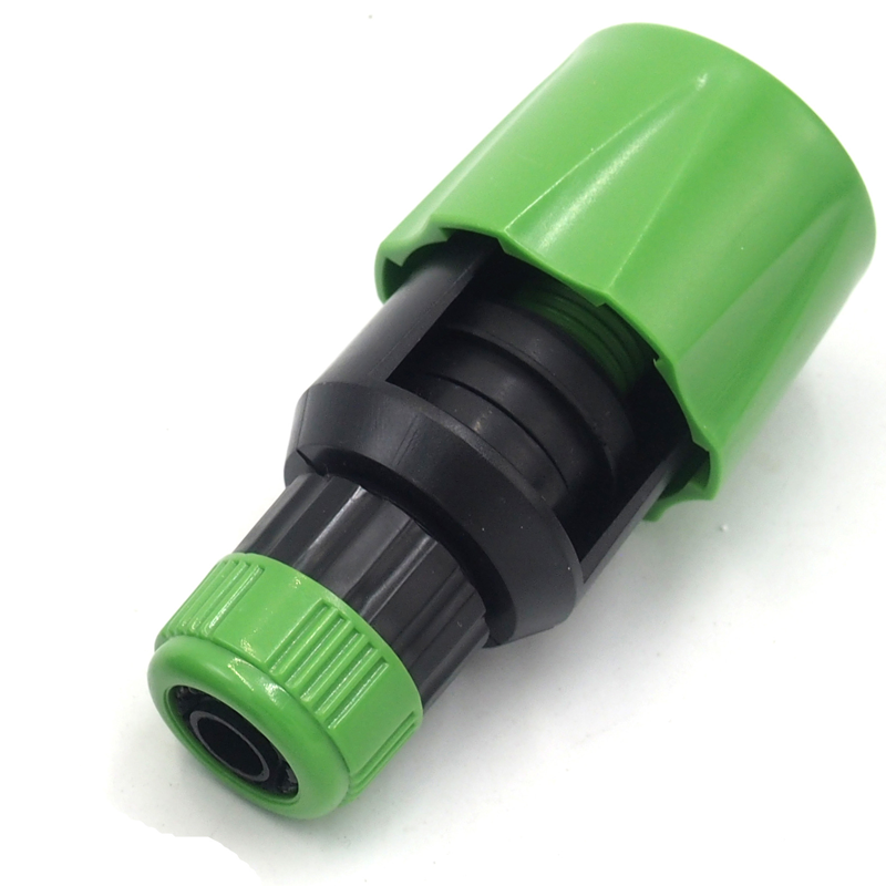 Adaptador universal para grifo de cocina, compatible con manguera de jardín, montaje sin herramientas para interior y exterior