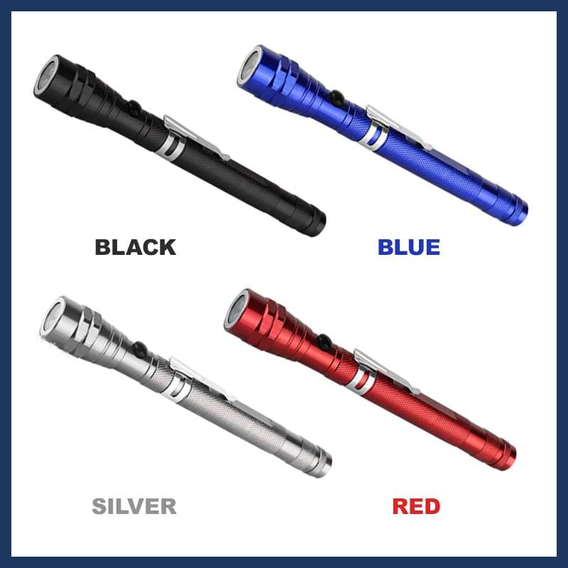 🔦 Linterna Magnética Telescópica Multifunción | 50% DESCUENTO 🔥 Cuello Flexible 360°, Aleación Resistente, Herramienta para Reparaciones y Regalo Ideal
