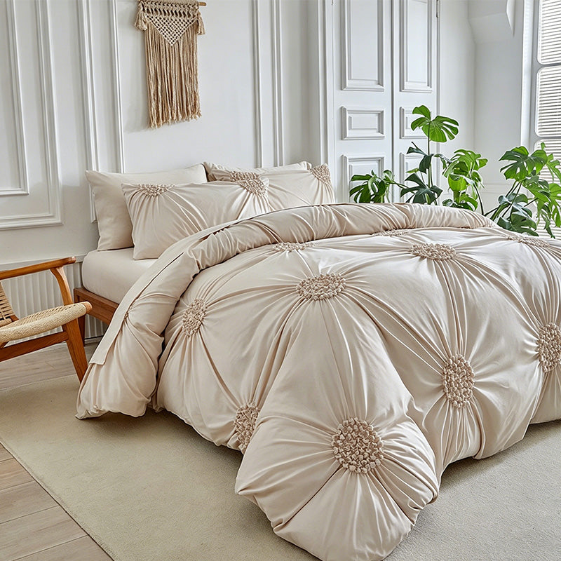 🔥 ¡50% DE DESCUENTO POR TIEMPO LIMITADO! 🛏️ Funda de Edredón con Diseño de Rombos Elegante – Renueva tu Dormitorio con Comodidad y Estilo ✨