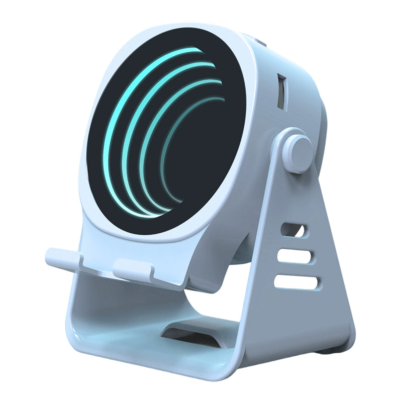 🔊 Soporte 2 en 1 con Altavoz de Audio por Inducción, Sonido 360° Compatible con Todos los Teléfonos y Tabletas