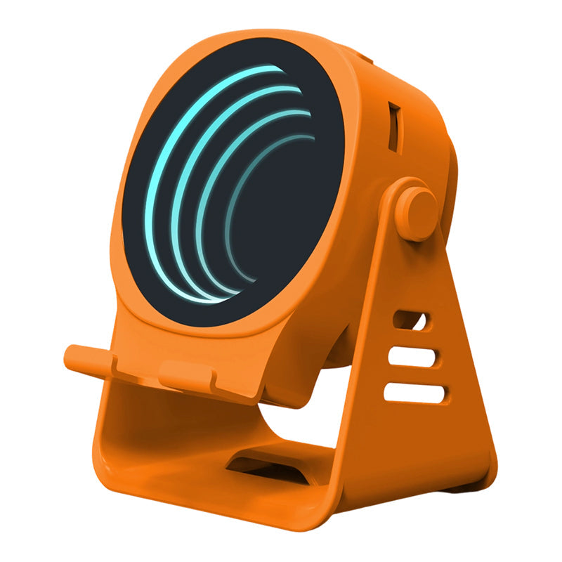 🔊 Soporte 2 en 1 con Altavoz de Audio por Inducción, Sonido 360° Compatible con Todos los Teléfonos y Tabletas