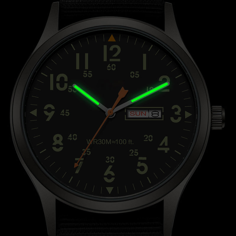 📢📢 ¡50% DE DESCUENTO! ⏰ Reloj de cuarzo para hombre con pantalla luminosa