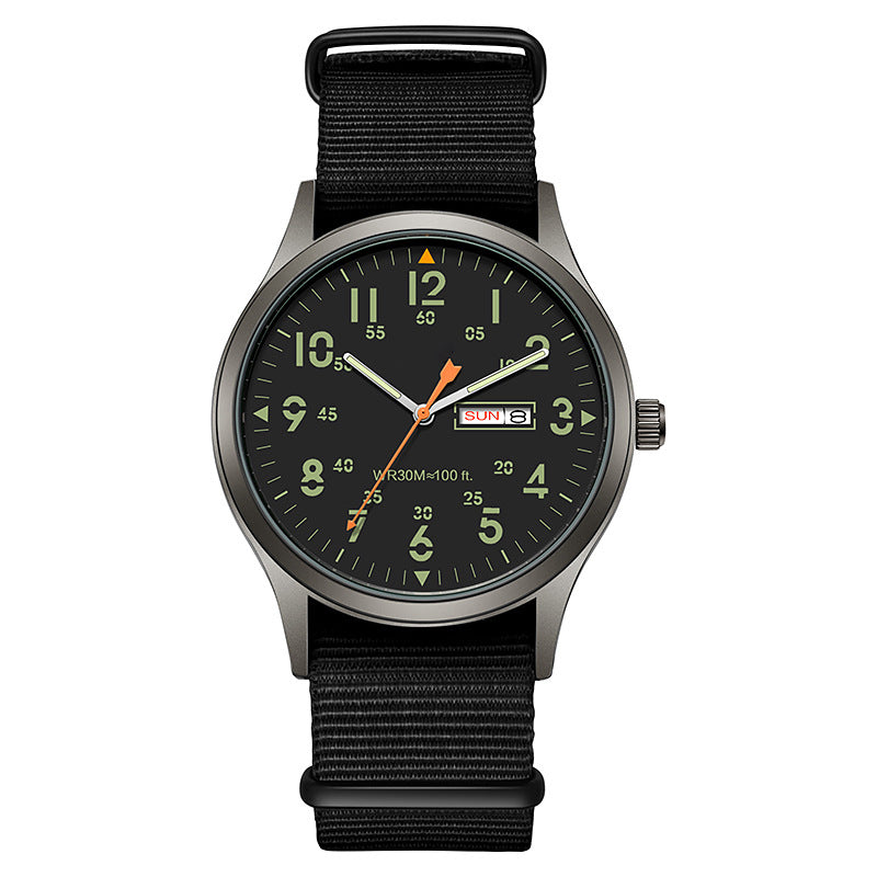 📢📢 ¡50% DE DESCUENTO! ⏰ Reloj de cuarzo para hombre con pantalla luminosa