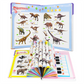 Juguete educativo interactivo en español para niños de 1 a 6 años. Libro de sonidos bilingüe para el aprendizaje temprano. Juguete interactivo con más de 300 palabras y 13 temas, una excelente opción de regalo para niños pequeños.