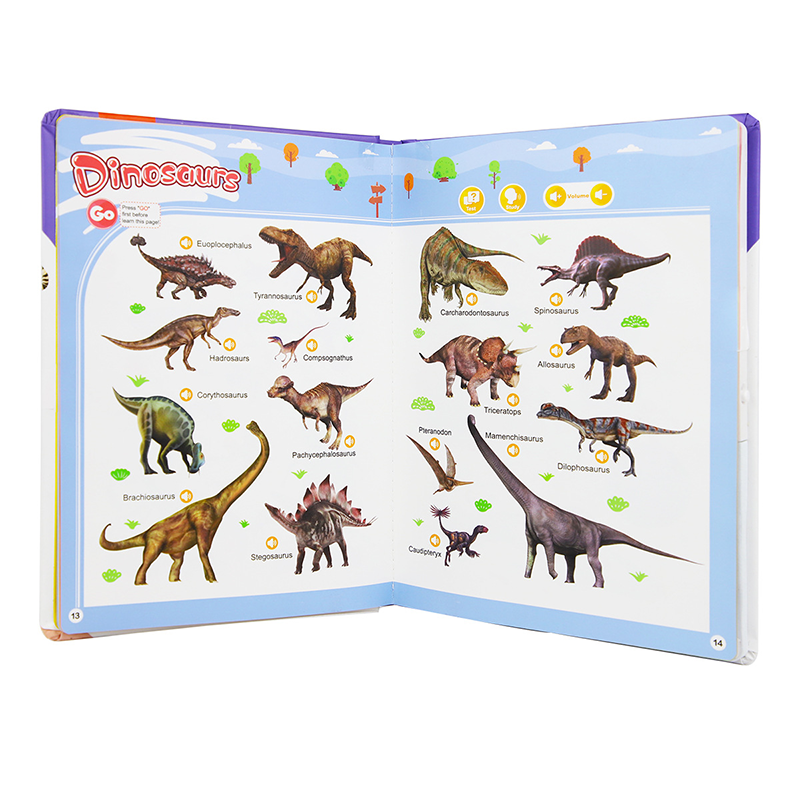 Juguete educativo interactivo en español para niños de 1 a 6 años. Libro de sonidos bilingüe para el aprendizaje temprano. Juguete interactivo con más de 300 palabras y 13 temas, una excelente opción de regalo para niños pequeños.
