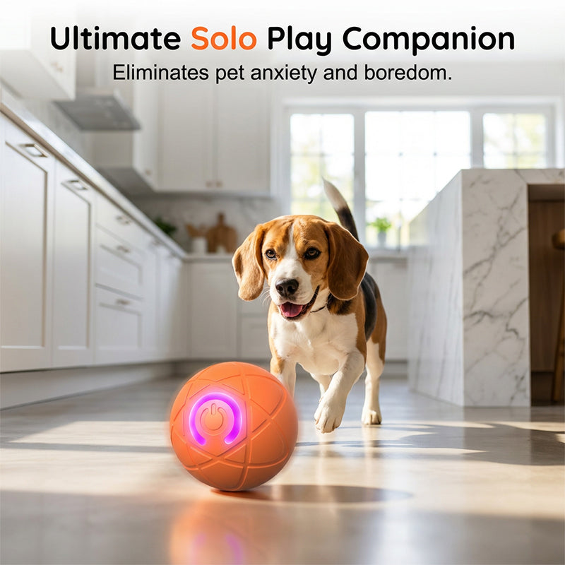 🐱🐶 Evita que tus mascotas se sientan solas – Pelota inteligente rebotante automática para mascotas