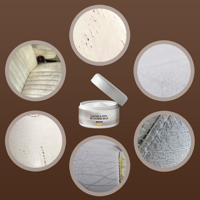 【Crema Restauradora de Cuero】👜✨ Repara y restaura el color del cuero en coches, sofás, zapatos y más. 🔧👢
