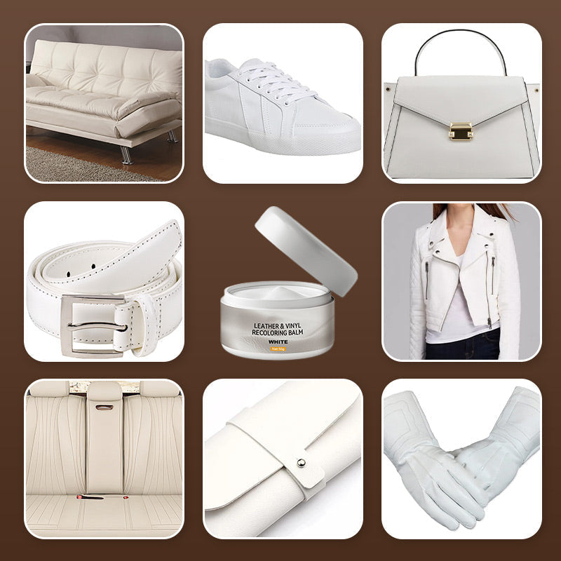 【Crema Restauradora de Cuero】👜✨ Repara y restaura el color del cuero en coches, sofás, zapatos y más. 🔧👢