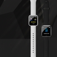 ⌚ Pulsera Inteligente Deportiva con Monitoreo de Salud 24h 🫀 Frecuencia Cardíaca, Presión y Oxígeno en Sangre, Modos Multideporte, Carga USB Directa, Notificaciones Inteligentes, Diseño Ligero de Aleación de Titanio