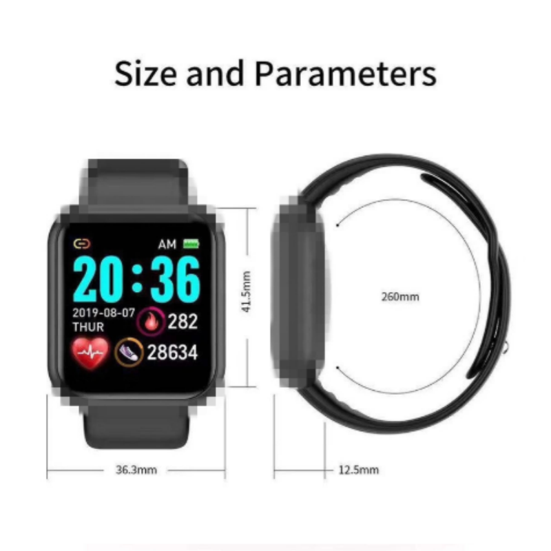 ⌚ Pulsera Inteligente Deportiva con Monitoreo de Salud 24h 🫀 Frecuencia Cardíaca, Presión y Oxígeno en Sangre, Modos Multideporte, Carga USB Directa, Notificaciones Inteligentes, Diseño Ligero de Aleación de Titanio