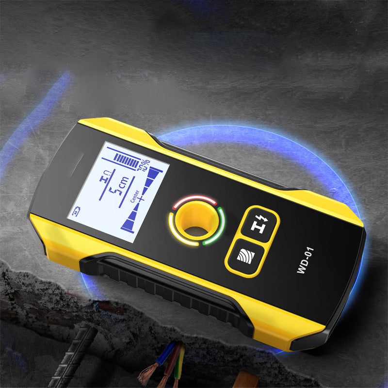 🛠️ ¡50% DE DESCUENTO POR TIEMPO LIMITADO! ✨ Detector de Metales y Escáner de Vigas 6 en 1 – Pantalla LCD, Calibración Automática, Recargable 🔋