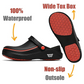 Zapatos de seguridad impermeables y resistentes al aceite con suela acolchada