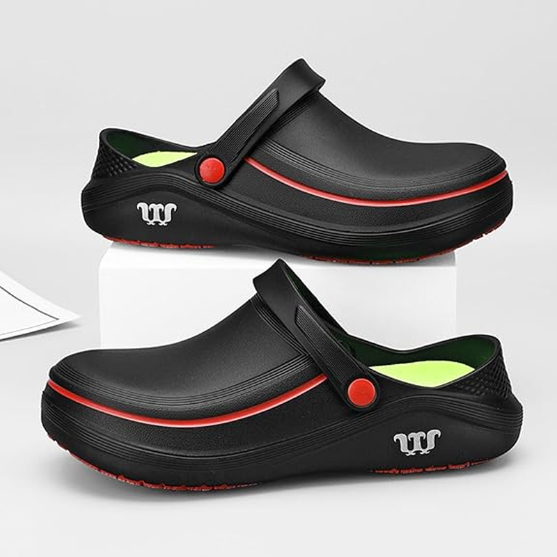 Zapatos de seguridad impermeables y resistentes al aceite con suela acolchada
