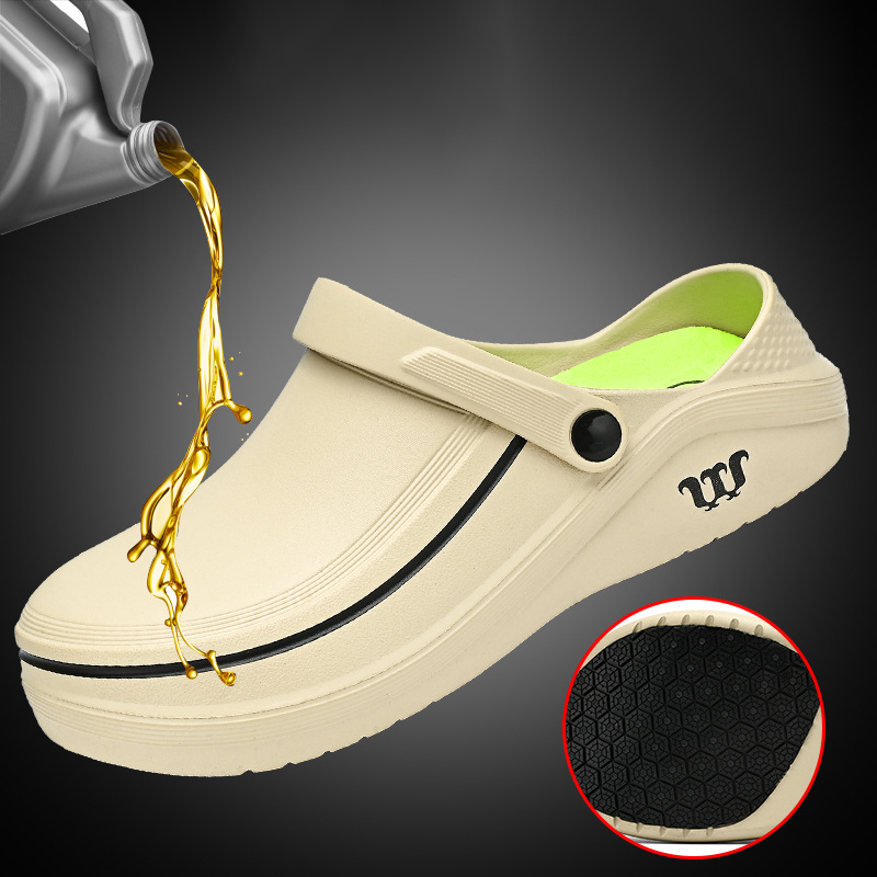 Zapatos de seguridad impermeables y resistentes al aceite con suela acolchada