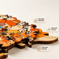 🐶 Adorable Dog-Shaped Wooden Jigsaw Puzzle