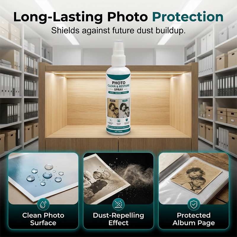 ✨ Spray Restaurador de Fotos Antiguas Kineshinex | ¡50% DESCUENTO AHORA! Repara fotos desgastadas, rayadas y descoloridas sin daños químicos