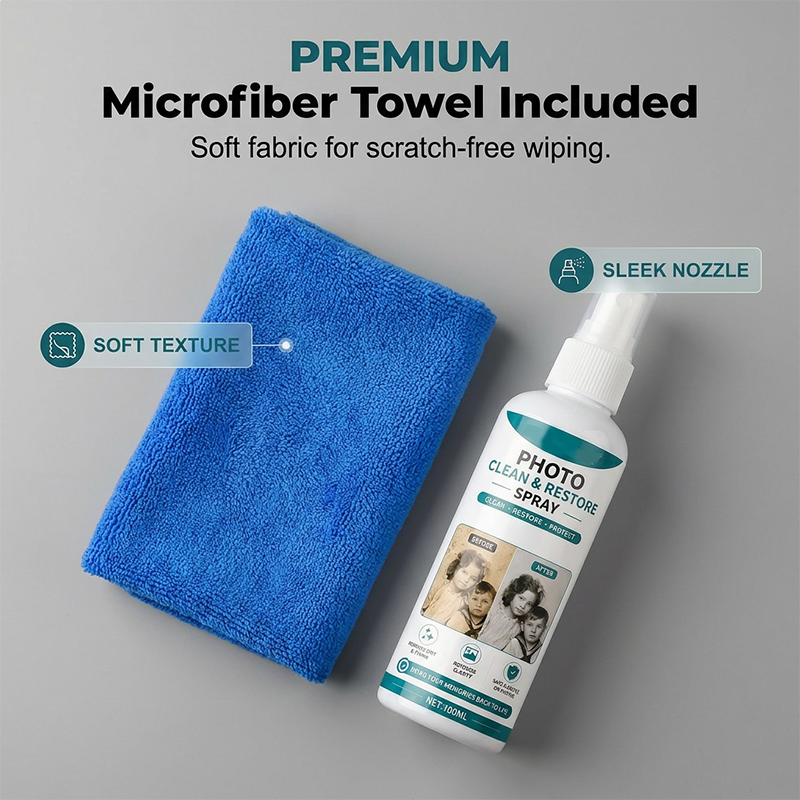 ✨ Spray Restaurador de Fotos Antiguas Kineshinex | ¡50% DESCUENTO AHORA! Repara fotos desgastadas, rayadas y descoloridas sin daños químicos