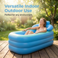 Baño inflable aislado de tres capas