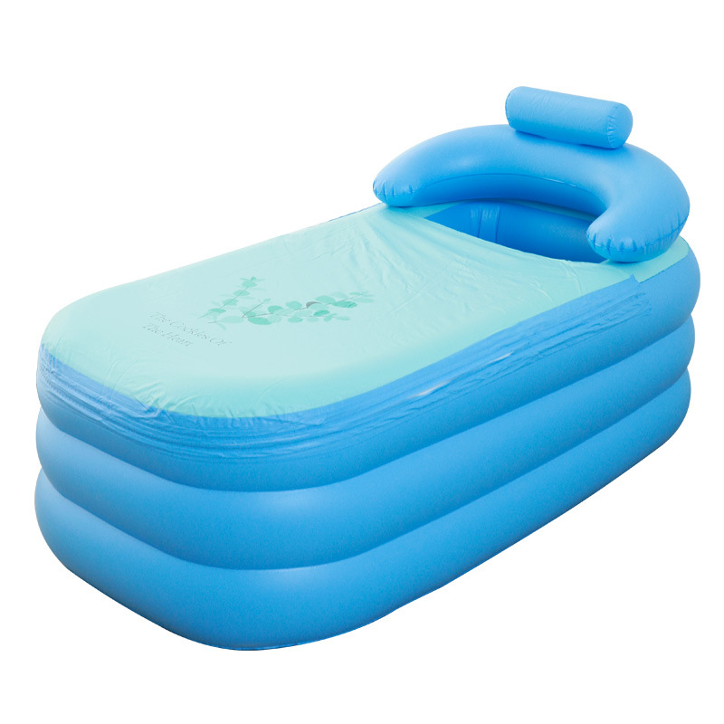 Baño inflable aislado de tres capas