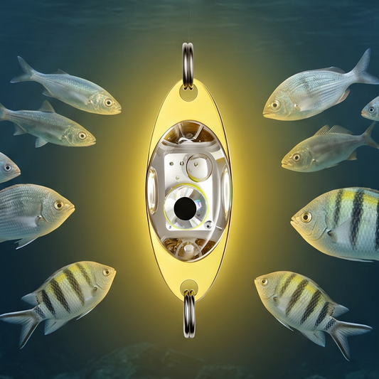 🐟 Cebo Atractor Subacuático LED para Pesca | Atrae Peces en Aguas Profundas y Noche