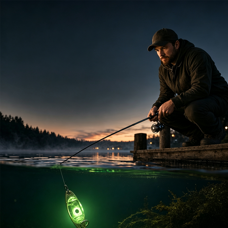 🐟 Cebo Atractor Subacuático LED para Pesca | Atrae Peces en Aguas Profundas y Noche
