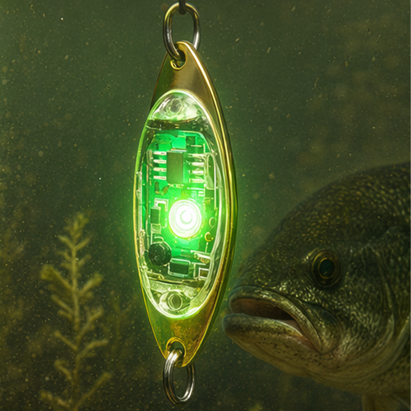 🐟 Cebo Atractor Subacuático LED para Pesca | Atrae Peces en Aguas Profundas y Noche