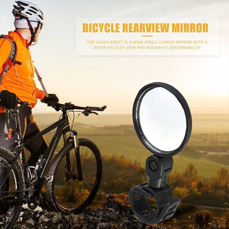 🚴‍♂️🔎 Espejo Retrovisor 360° – Giro Total, Visión Amplia y Máxima Seguridad para tu Bici 🚲🛡️
