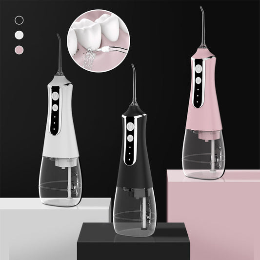 🦷 Irrigador Dental Portátil 50% DESCUENTO | Elimina placa y residuos que el cepillo no alcanza, limpieza profunda de encías con pantalla digital y depósito de 300ml