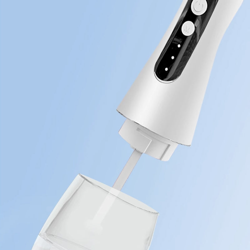 🦷 Irrigador Dental Portátil 50% DESCUENTO | Elimina placa y residuos que el cepillo no alcanza, limpieza profunda de encías con pantalla digital y depósito de 300ml