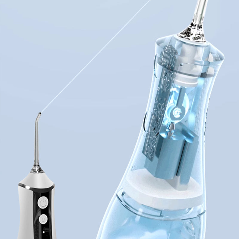 🦷 Irrigador Dental Portátil 50% DESCUENTO | Elimina placa y residuos que el cepillo no alcanza, limpieza profunda de encías con pantalla digital y depósito de 300ml
