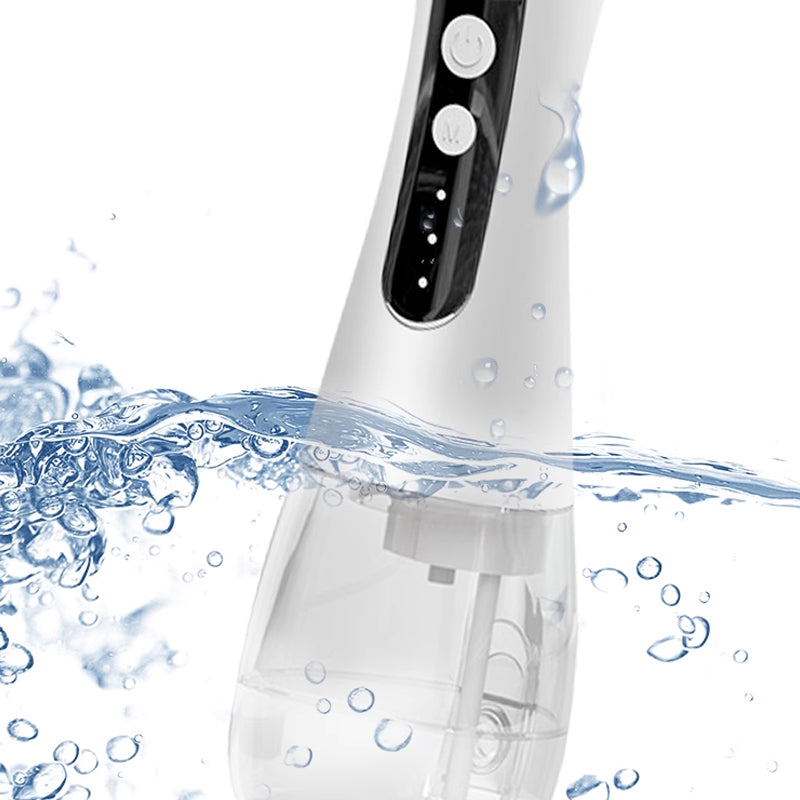 🦷 Irrigador Dental Portátil 50% DESCUENTO | Elimina placa y residuos que el cepillo no alcanza, limpieza profunda de encías con pantalla digital y depósito de 300ml