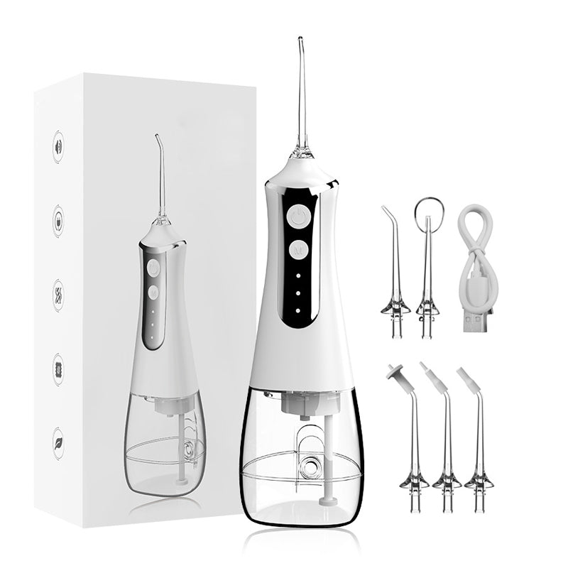 🦷 Irrigador Dental Portátil 50% DESCUENTO | Elimina placa y residuos que el cepillo no alcanza, limpieza profunda de encías con pantalla digital y depósito de 300ml