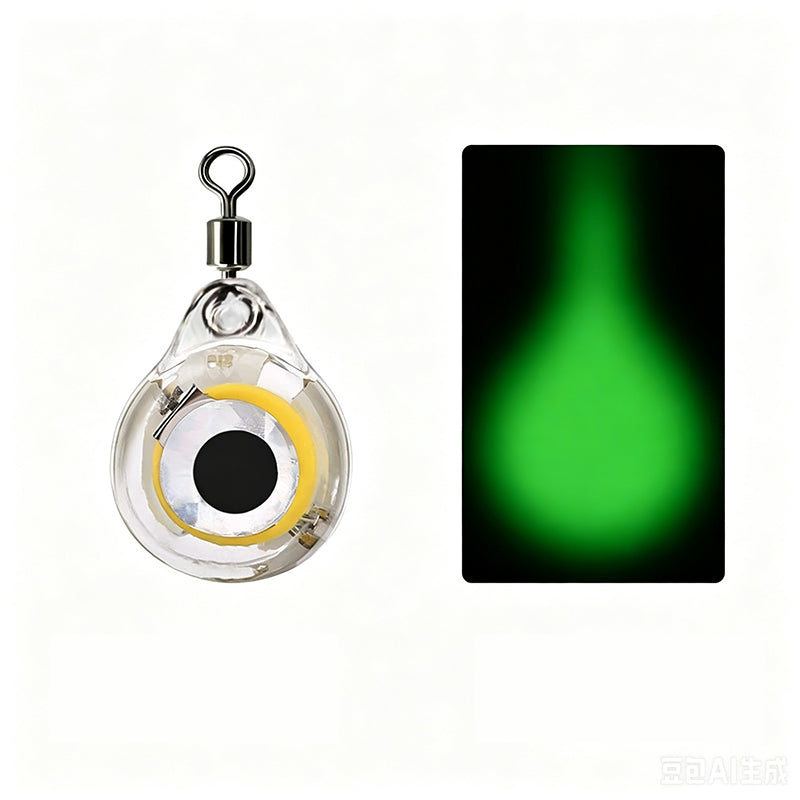 🐟 Luz LED Subacuática para Pesca Nocturna Ultrabrillante | Soluciona el problema de no atraer peces en aguas profundas, 4 colores impermeable compacta de larga duración