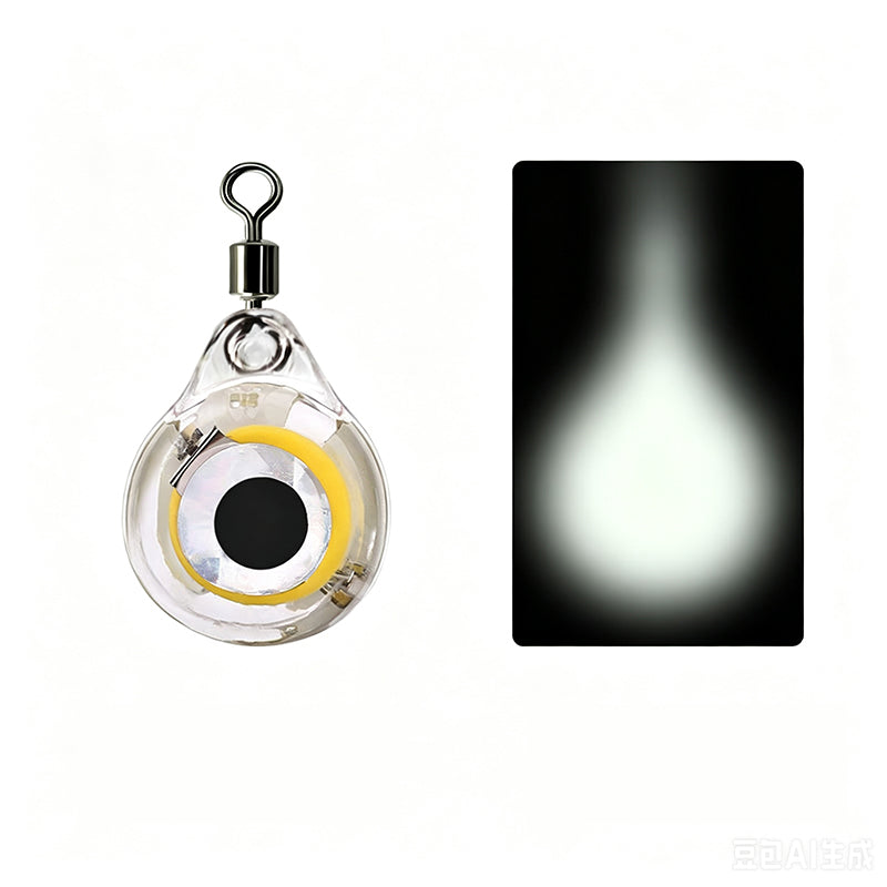 🐟 Luz LED Subacuática para Pesca Nocturna Ultrabrillante | Soluciona el problema de no atraer peces en aguas profundas, 4 colores impermeable compacta de larga duración