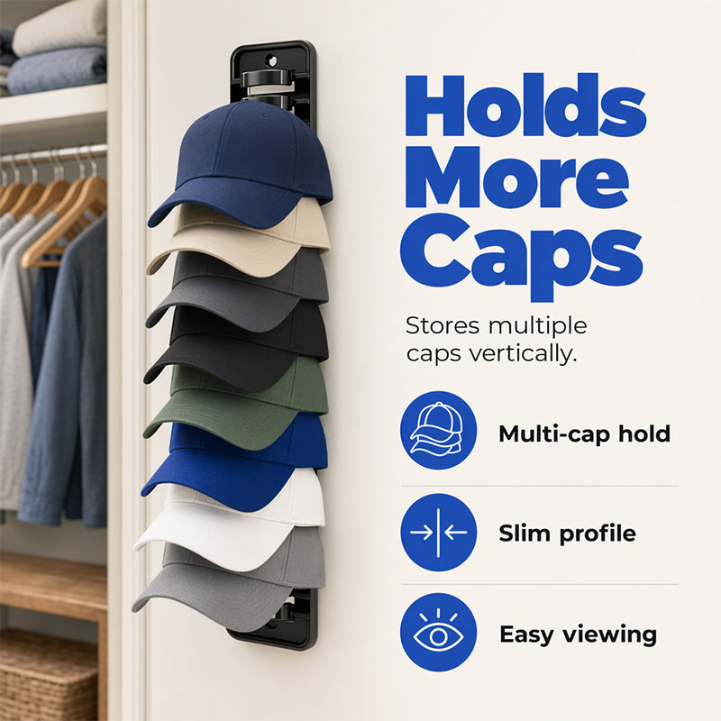 📢📢 ¡50% DE DESCUENTO! ⏰ Organizador de gorras ahorrador de espacio