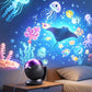 🌌 Proyector de Luz Nocturna Oceano Estrellado con Música para Dormitorios Infantiles