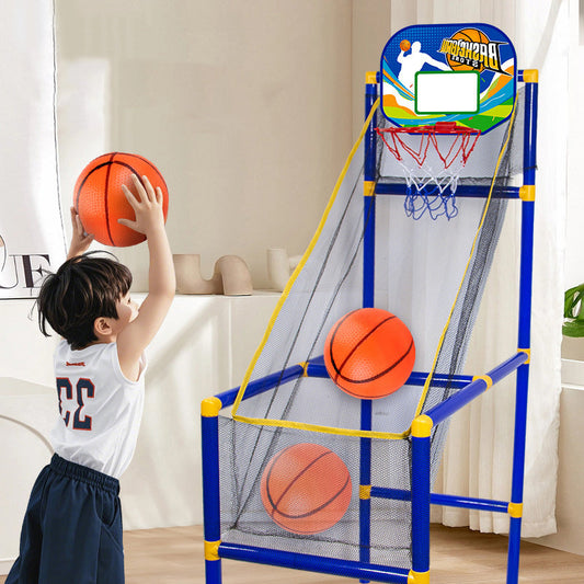 ⏰¡50 % DE DESCUENTO AHORA! ⛹️Envío rápido 🚚💨Juego de baloncesto arcade interior para niños, incluye 4 pelotas 🏀