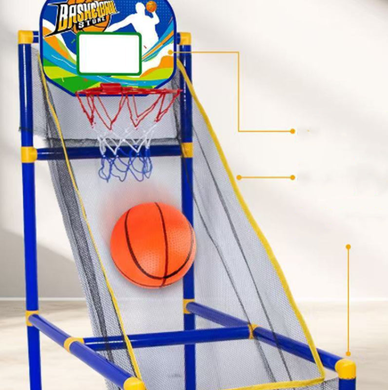 ⏰¡50 % DE DESCUENTO AHORA! ⛹️Envío rápido 🚚💨Juego de baloncesto arcade interior para niños, incluye 4 pelotas 🏀