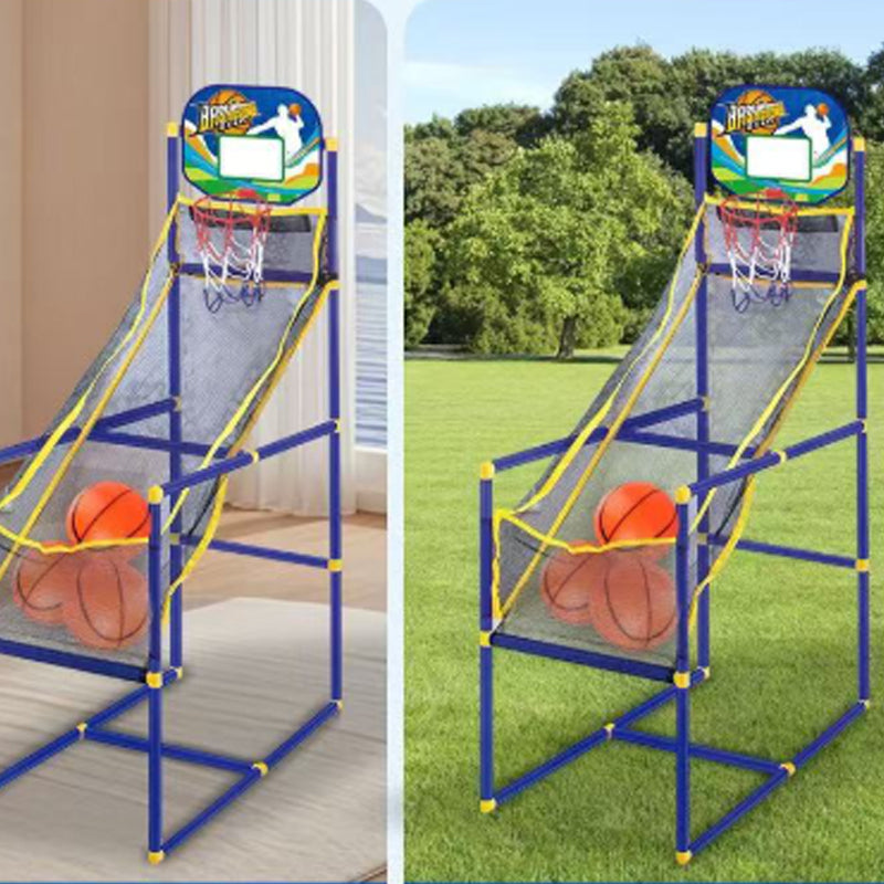 ⏰¡50 % DE DESCUENTO AHORA! ⛹️Envío rápido 🚚💨Juego de baloncesto arcade interior para niños, incluye 4 pelotas 🏀