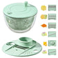 🥬 Cortadora y Centrifugadora de Verduras 8 en 1 | Descuento 50% OFF 🛒 Material Alimenticio Sin BPA, Cuchillas Intercambiables para Rallar, Cortar y Exprimir Cítricos