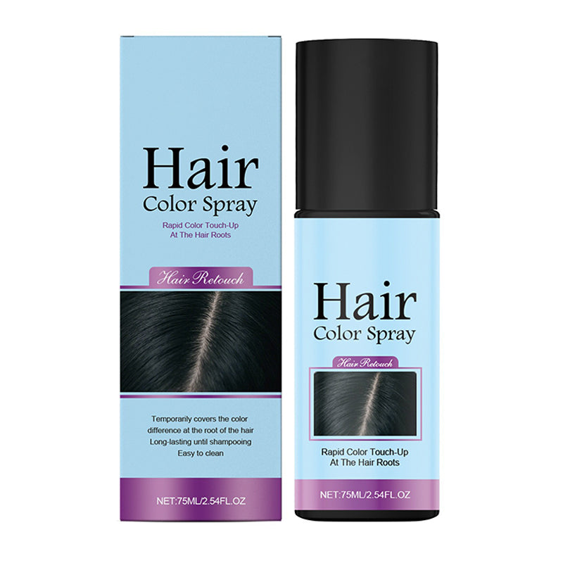 💨 Spray retocador de raíces de cobertura temporal – ¡Cubre canas y raíces en un segundo, con color natural y efecto mate! ✨💁‍♀️