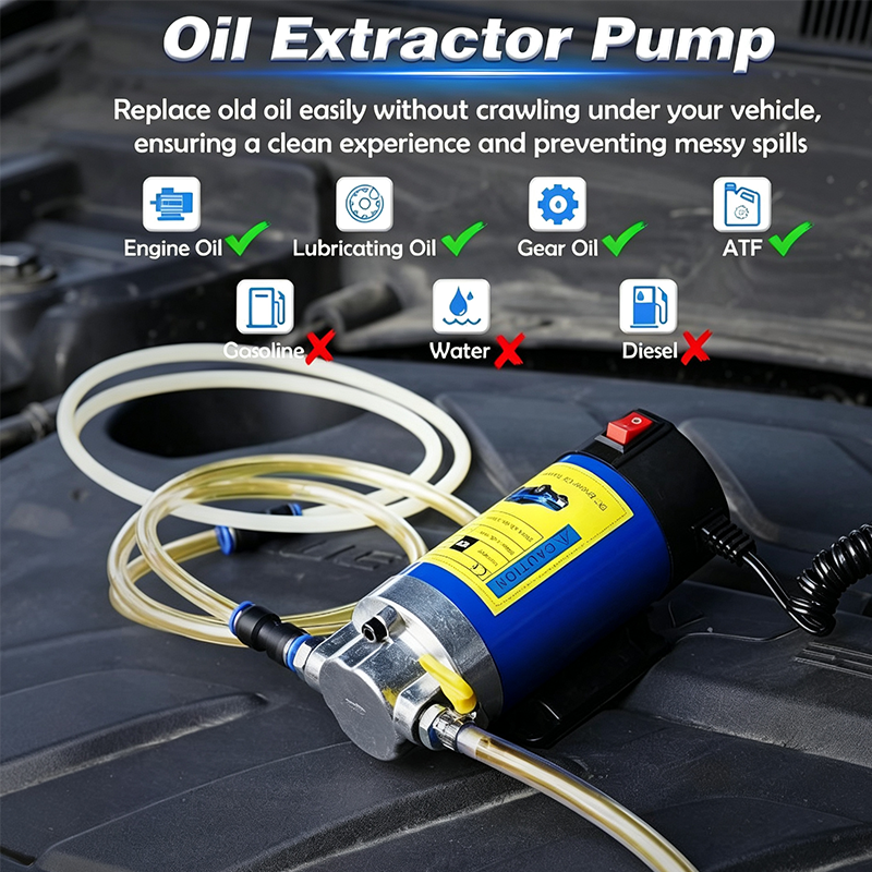 🛢️ Venta 2026 — ¡Más de 12 200 unidades vendidas!🔧Bomba portátil para trasvase de aceite de motor – práctica herramienta de mantenimiento ✨