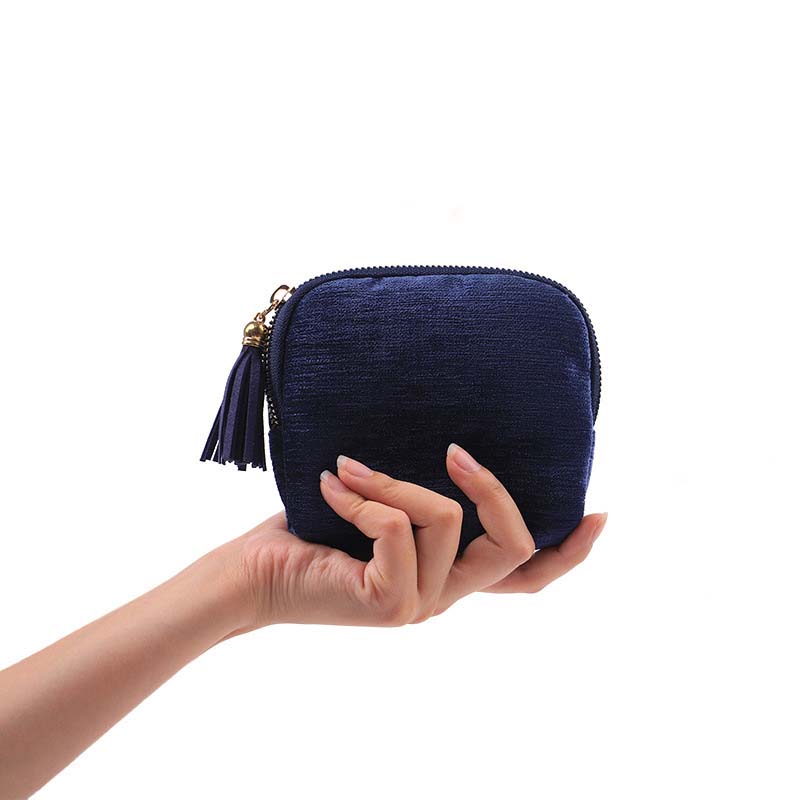 📢📢 ¡50% DESCUENTO !! ⏰ Estuche mini de viaje para joyas con cremallera – Compacto, portátil, ideal para anillos, pendientes y collares ✨