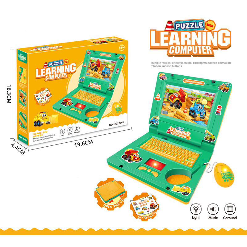 💻✨ Portátil Juguete Interactivo – Simulación Realista, Aprendizaje Divertido y Juegos Educativos para Peques 🧠🎵