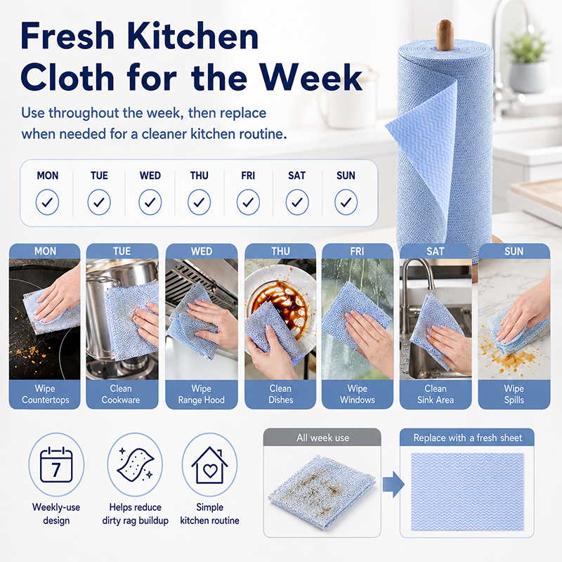 🔥 OFERTA EXCLUSIVA VIGENTE POR POCOS DÍAS 🔥 Precio rebajado en rollos de paños limpiadores de cocina, stock limitado. Aprovecha la promoción antes de que termine la vigencia del descuento.