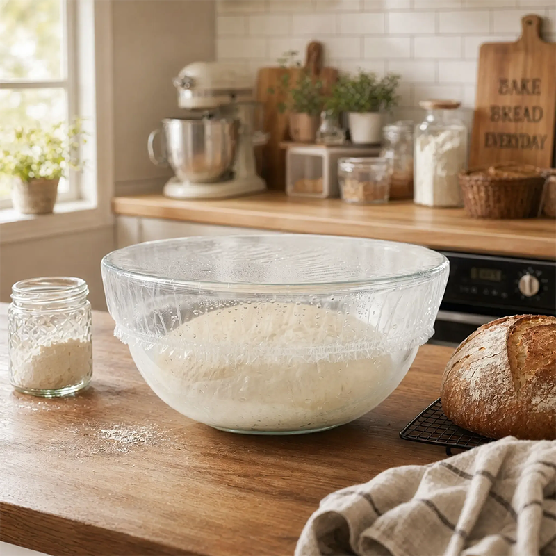 🔥 ¡Oferta por tiempo limitado, 50% de descuento! 🍽️ Tapas elásticas desechables para recipientes: conservan los alimentos frescos y protegidos de forma sencilla