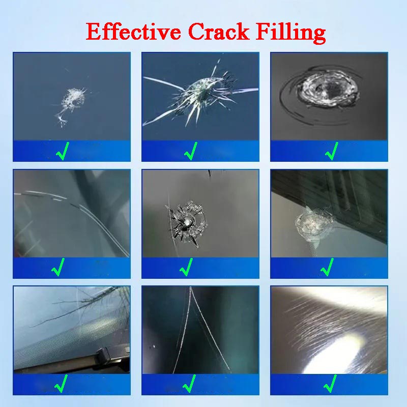 🏭 Directo de fábrica de vidrio, ¡Compra 3 y llévate 2 gratis! 💦 ¡Una gota repara todas las grietas del vidrio! 🚗 Agente reparador de grietas en vidrio
